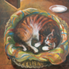Cat Greeting Card – Unique Animal Art for All Occasions