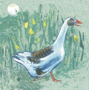 Artists on Cards Ltd Goose-in-Moonlight-for-website-300x304 Goose in Moonlight  