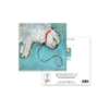 Tranquil Dog Greeting Card – Quiescent Animal Art - Image 3