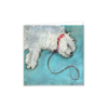 Tranquil Dog Greeting Card – Quiescent Animal Art - Image 4