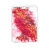 Fluffy Pink Owl Greeting Card – Soft Whimsical Animal for Kids and Nature Lovers. - Image 2