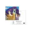 Llama Drama Animal Greeting Card – Unique Pet Illustration for Any Occasion - Image 3
