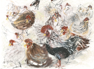 Artists on Cards Ltd SML042-bird-study-for-website-300x222 Bird Study  