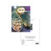 Barn Owl Greeting Card – Magical Moonlit Owl Illustration – Nocturnal Wildlife Art - Image 3