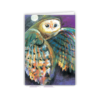 Barn Owl Greeting Card – Magical Moonlit Owl Illustration – Nocturnal Wildlife Art - Image 2