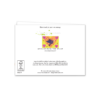 Message from the Heart Greeting Card – Purple Dove with Warm Orange Heart - - Image 2