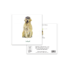 Golden Retriever called Woof!-unique animal illustration - Image 3