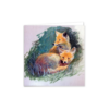 Fox Cub Greeting Card – Animal Illustration - Image 2