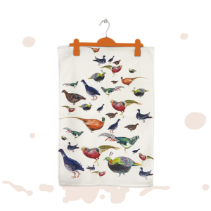 Artists on Cards Ltd 16-300x300 Wild Bird Tea Towel  