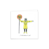 Stop in the Name of Love! – Funny Lollipop Lady Greeting Card - Image 2