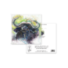 Buffalo Greeting Card – Burly Wildlife Art for Rustic Tastes - Image 3