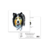 Smile, It’s Free Therapy! – Funny Dog Greeting Card - Image 3