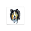 Smile, It’s Free Therapy! – Funny Dog Greeting Card - Image 2