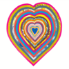 Multi Love Heart