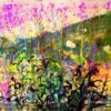 Burgundy Hillside with Seeding Willow Herb