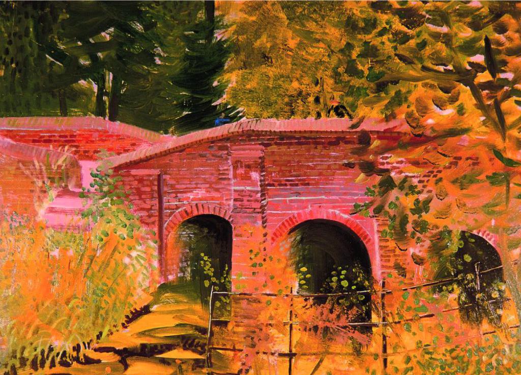 Artists on Cards Ltd chelsworthbridge7jTq Chelsworth Bridge  