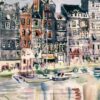 Afternoon Light, Honfleur Harbour