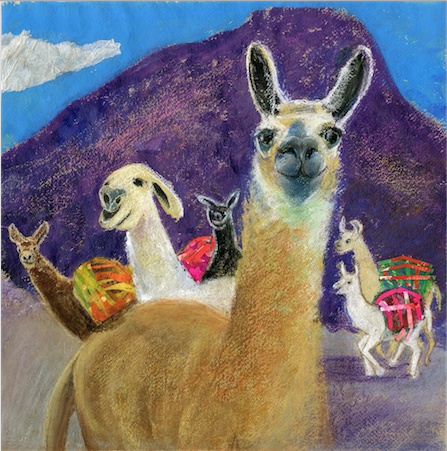Artists on Cards Ltd llamadrama704 Llama Drama  
