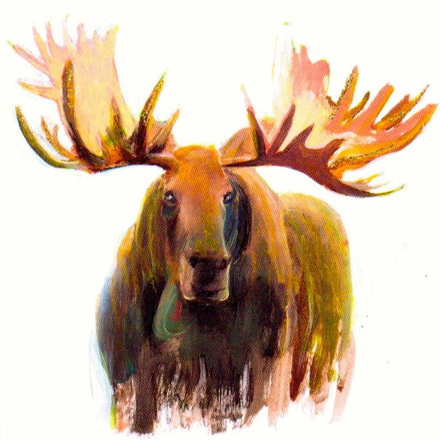 Artists on Cards Ltd moosedJiu Moose  