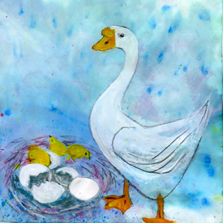 Artists on Cards Ltd mothergoose614 Mother Goose  