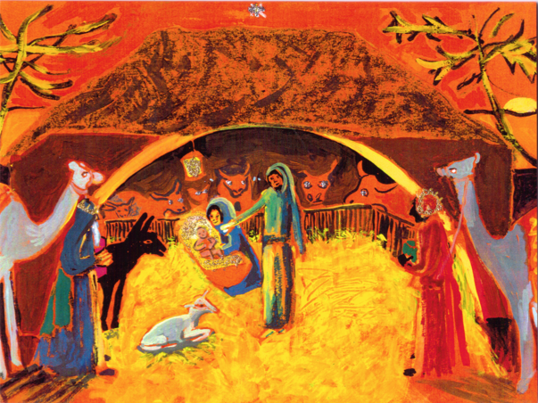 Artists on Cards Ltd nativityB1Ro Nativity  