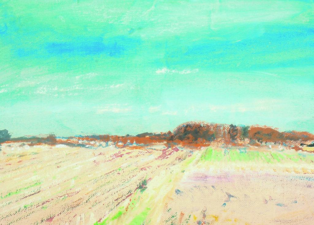 Artists on Cards Ltd ploughedfieldsaldeburghsuffolk52K2 Ploughed fields Aldeburgh, Suffolk  