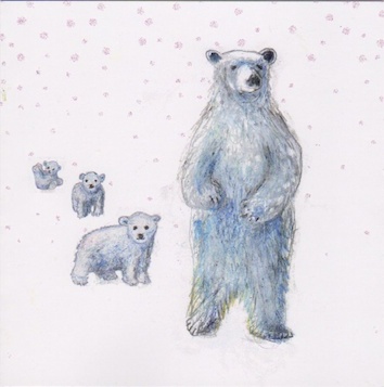 Artists on Cards Ltd polarbearychristmas773 Polar Beary Christmas  