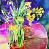 Potted Freesias