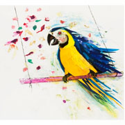 Artists on Cards Ltd ruffledpollyparrot556 Ruffled Polly Parrot  