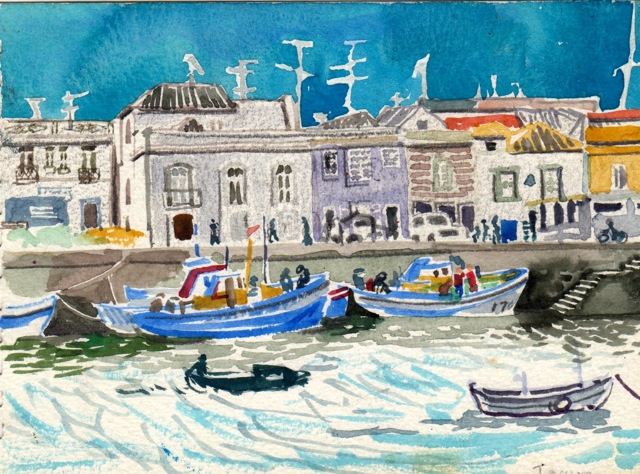 Artists on Cards Ltd taviraharboure98G Tavira Harbour  