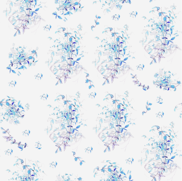Jasmine & Twine Linen/Turquoise blue