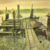 Wharfs, River Blyth, Southwold, Suffolk