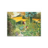 Summer Garden Greeting Card – Countryside View with Wildflowers – Peaceful Nature Scene - Image 2