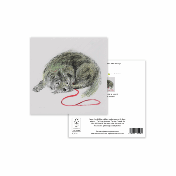 Schnauzer Dog Greeting Card – Quirky and Humorous Pet Design - Image 3