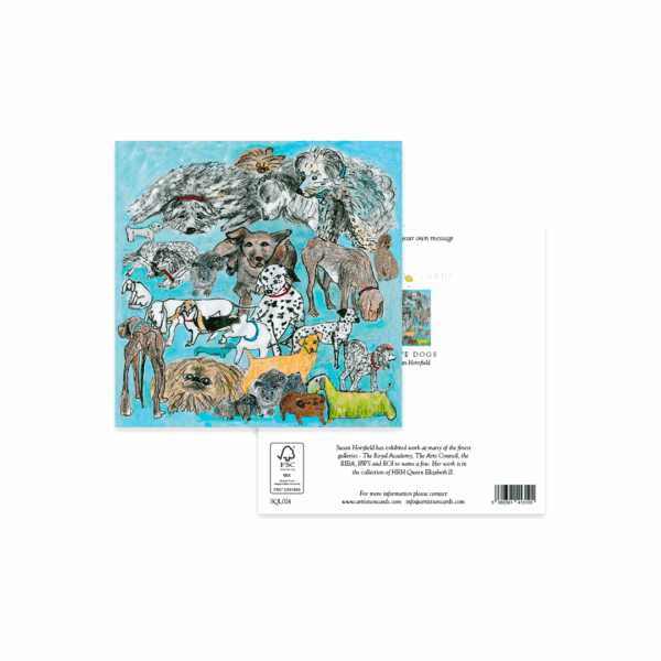 We Love Dogs Greeting Card – Heartfelt Card for Dog Lovers - Image 3