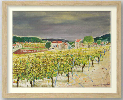Artists on Cards Ltd 5fa75e98-ca55-4701-b847-d70c6743e0d2-e1789655125849 Vineyards in the Var, Provence  