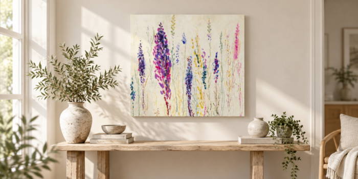 Purple Loosestrife Canvas print for AOC Editions