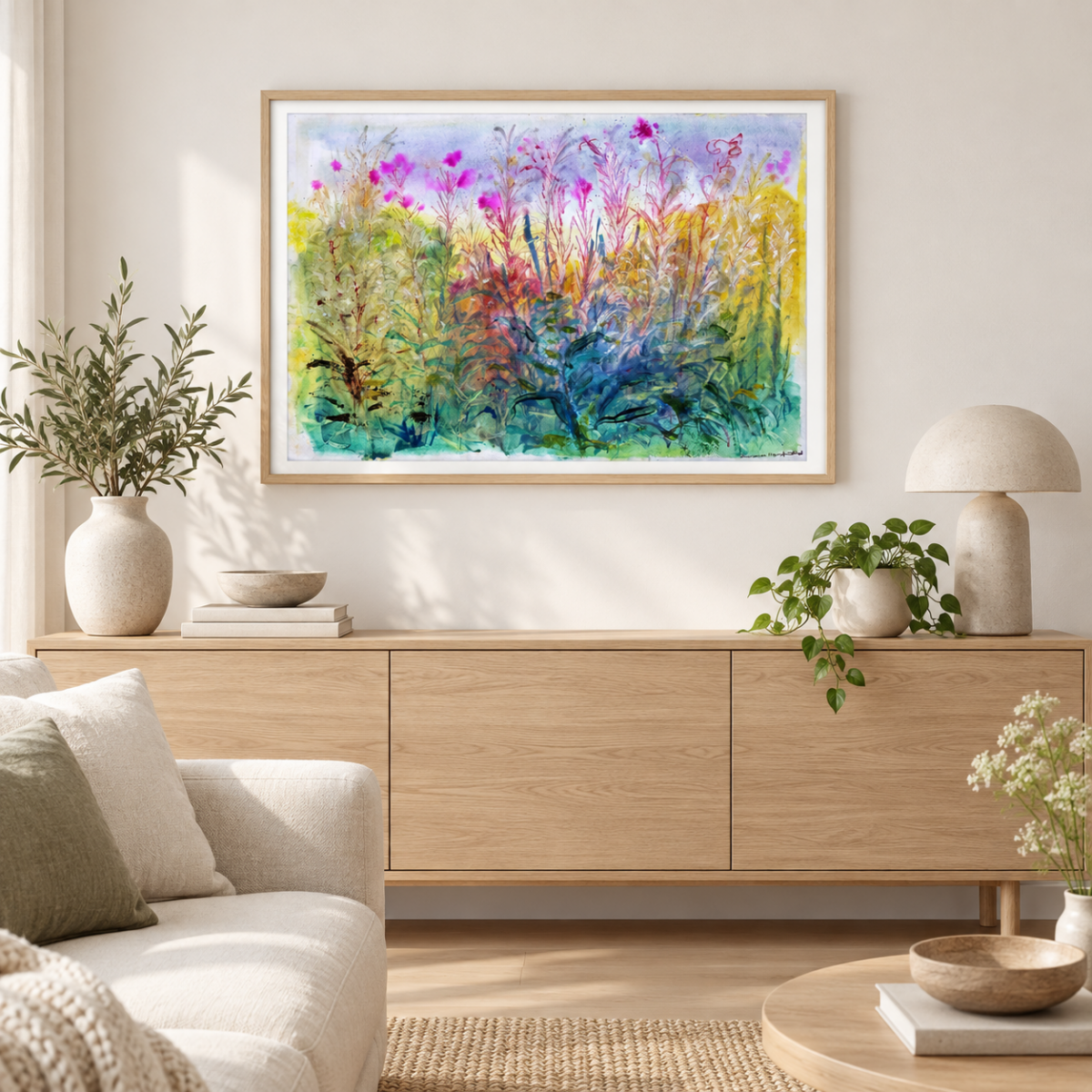 Seeding Willowherb - Botanical GiClee Print - Image 6