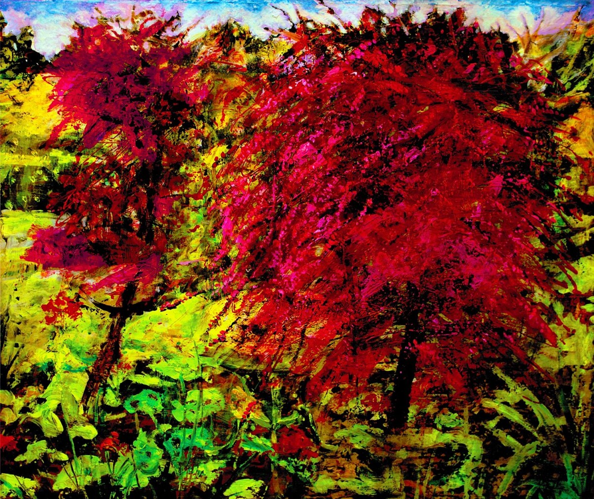 Artists on Cards Ltd bf877822-570c-4747-9ffd-5e909ea080e6 Kanzan Cherry Tree